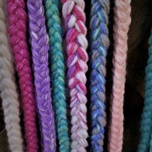 Unique Kawaii Punk Styled Pastel Hair Braids